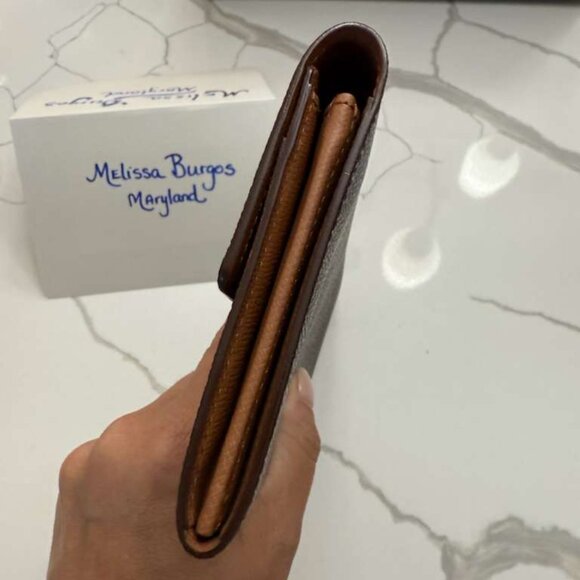 Louis Vuitton Monogram Wallet Flap Coated Canvas Excellent Condition - Picture 5 of 7